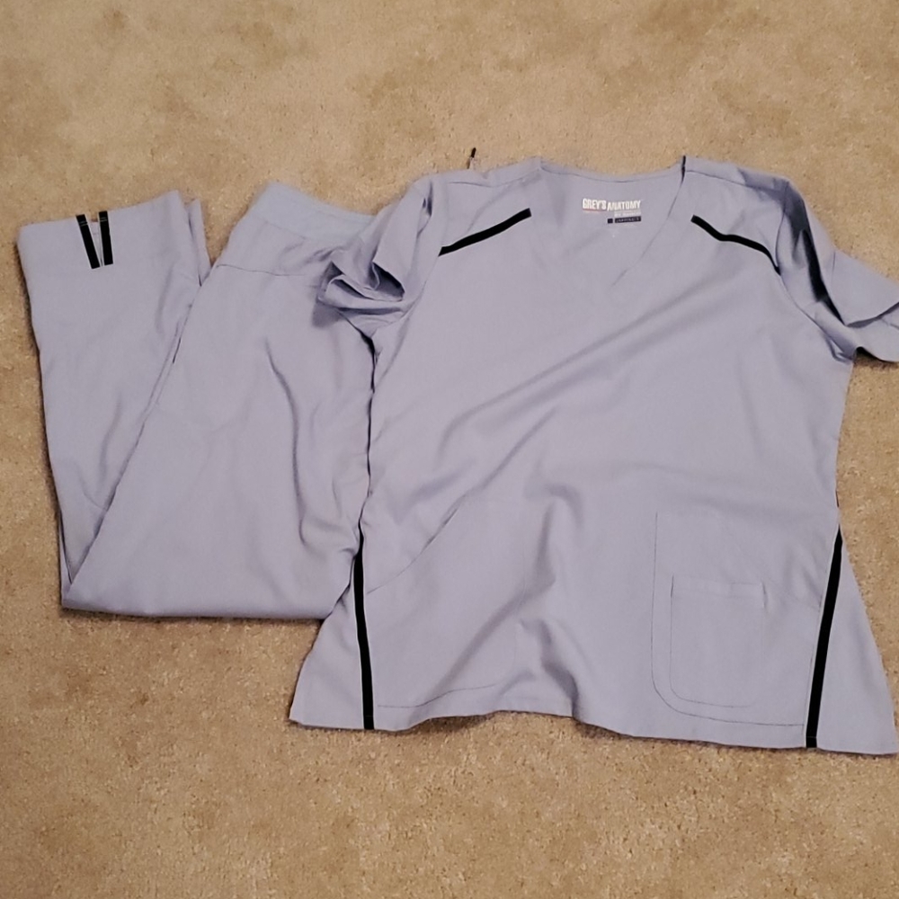 NWOT Grey's Anatomy by Barco Scrub Set
